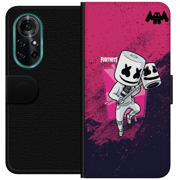 Huawei nova 8 Pro Plånboksfodral Marshmello Fortnite Skin Emo