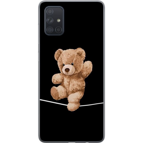 Samsung Galaxy A71 Gennemsigtig cover Bjørn