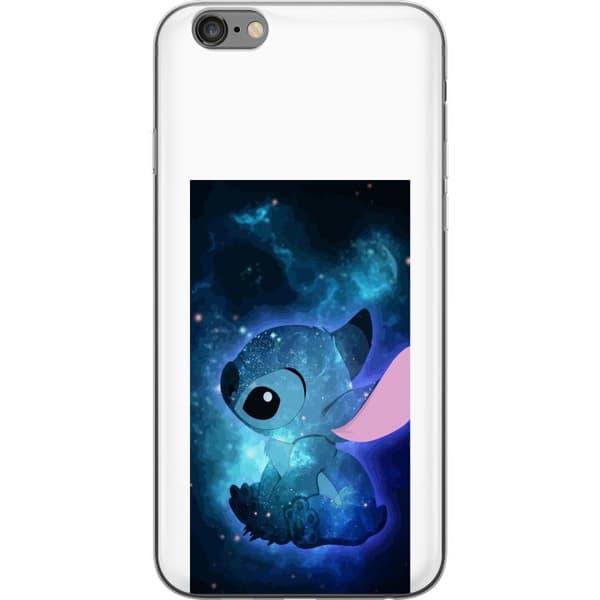 Kompatibelt Mobildeksel til Apple iPhone 6s Plus Galaxyinspirert Stitch med stjernehimmel og romtema blå