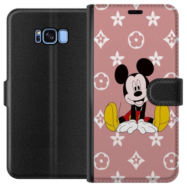 Kompatibelt Lommeboketui til Samsung Galaxy S8 Mickey Mouse