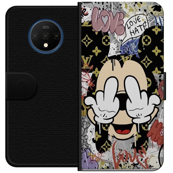 OnePlus 7T Plånboksfodral Mickey Mouse