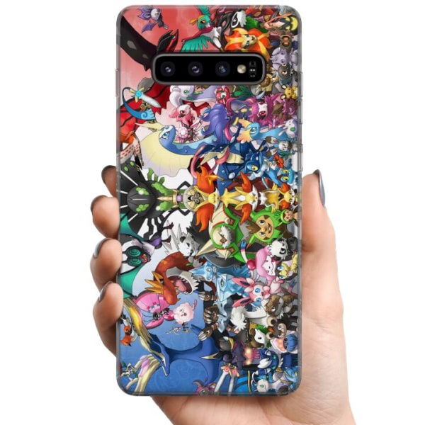 Samsung Galaxy S10+ TPU Mobilskal Pokemon