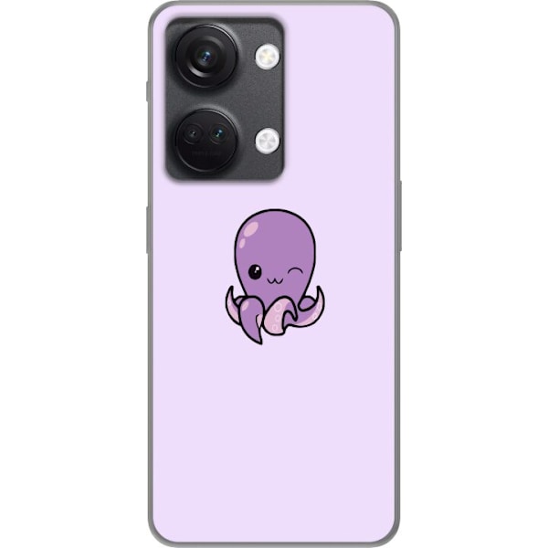 OnePlus Nord 3 Gjennomsiktig deksel Purple Octopus