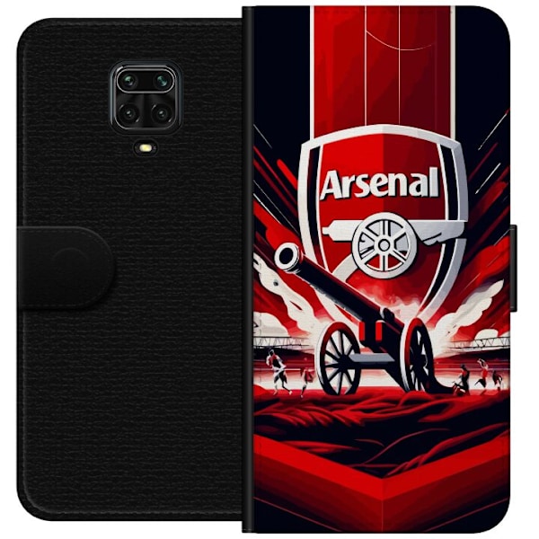 Xiaomi Redmi Note 9 Pro Lompakkokotelo Arsenal