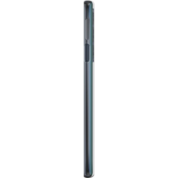 Motorola Edge 30 Pro Gennemsigtig cover Salg Hav Svømning Dyremotiv Natur Vandmotiv Blåt Design Marin Tema Populært Motiv Dyreliv