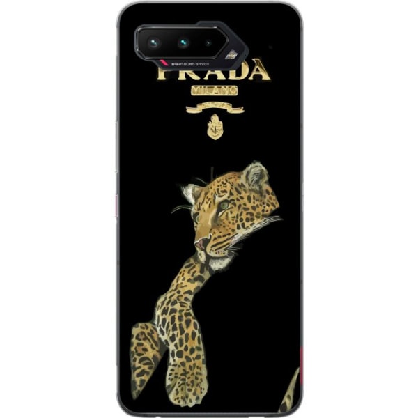 Asus ROG Phone 5 Gjennomsiktig deksel Prada Leopard