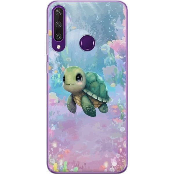 Huawei Y6p Gennemsigtig cover Skildpadde