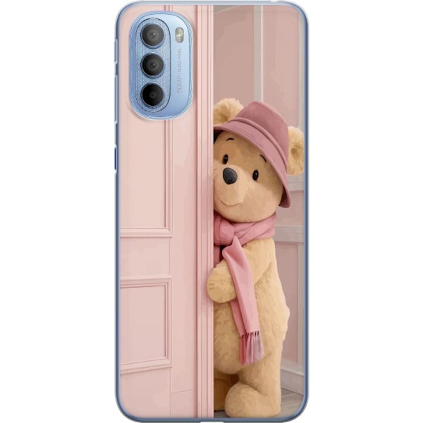 Motorola Moto G31 Läpinäkyvä kuori Nalle Puh Disney Motiivi Piirrossarja Klassinen Suosittu Lasten Motiivi Disneyhahmo Ikoninen Hahmo
