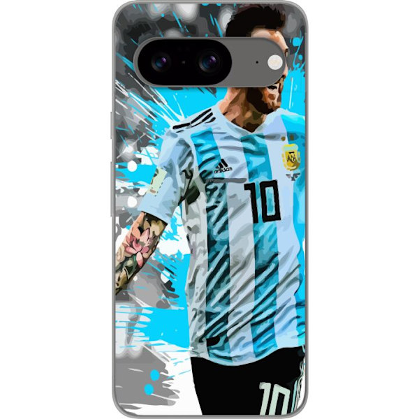 Google Pixel 8 Gennemsigtig cover Lionel Messi