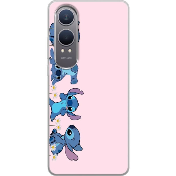OnePlus Nord CE4 Lite Läpinäkyvä kuori  Stitch Nauru & Leik