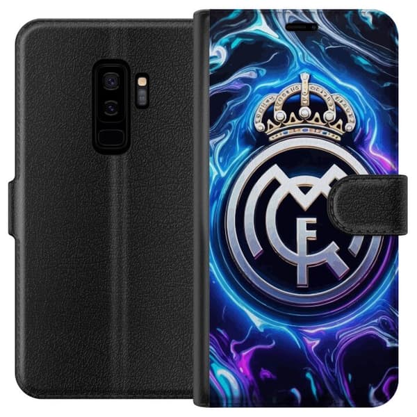 Kompatibel Tegnebogsetui til Samsung Galaxy S9+ Real Madrid