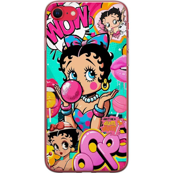 Apple iPhone 16e Gennemsigtig cover Betty Boop