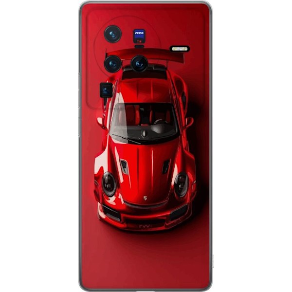 vivo X80 Pro Gennemsigtig cover Porsche