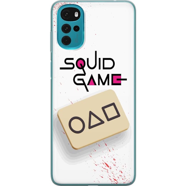 Motorola Moto G22 Genomskinligt Skal Squid Game