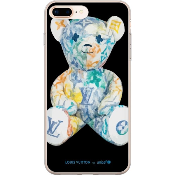 Apple iPhone 8 Plus Gennemsigtig cover LV TEDDY