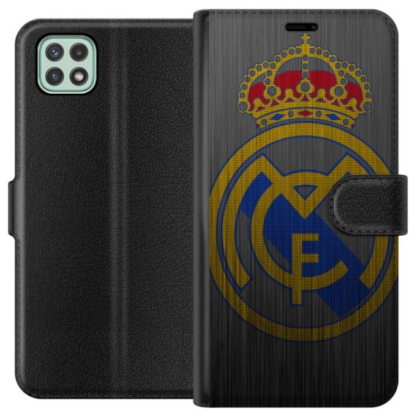 Samsung Galaxy A22 5G Lommeboketui Real Madrid CF