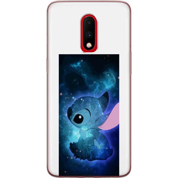 Kompatibelt Mobildeksel til OnePlus 7 Galaxyinspirert Stitch med stjernehimmel og romtema blå