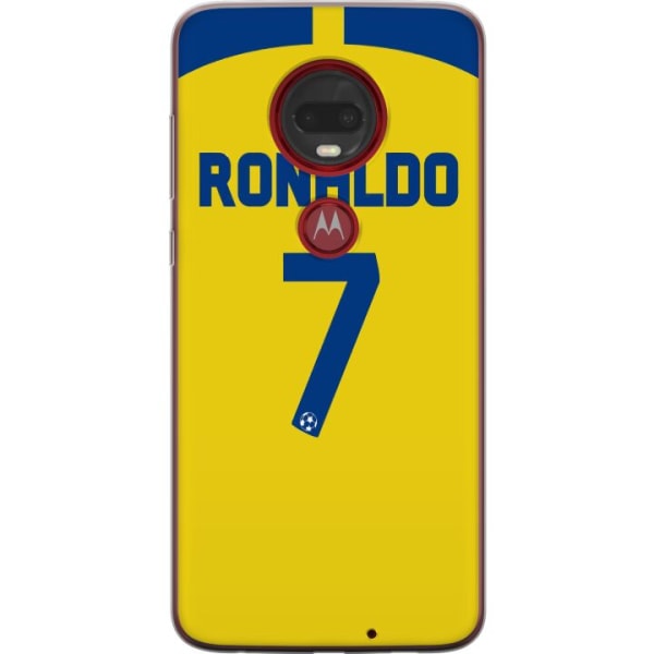 Motorola Moto G7 Plus Gennemsigtig cover Ronaldo