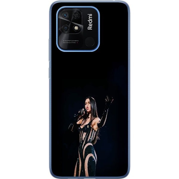 Xiaomi Redmi 10C Genomskinligt Skal Dua Lipa – Pop Star Aesthetic