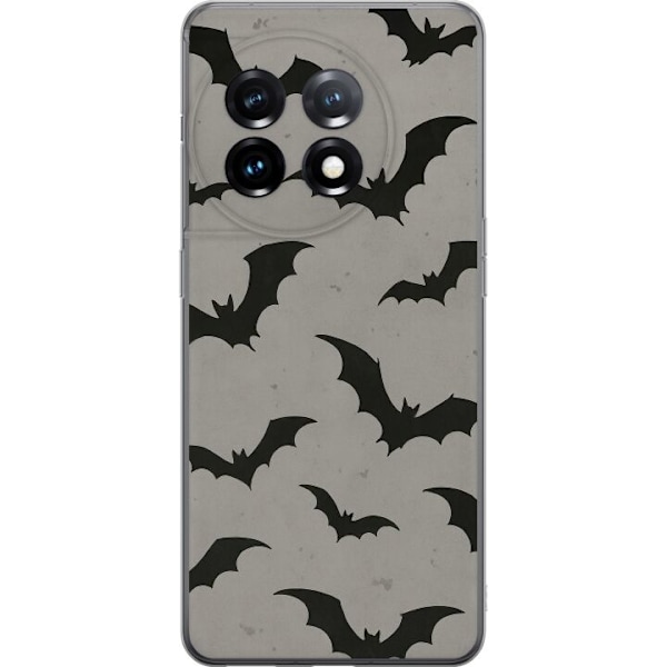 OnePlus 11R Läpinäkyvä kuori Flutterprint