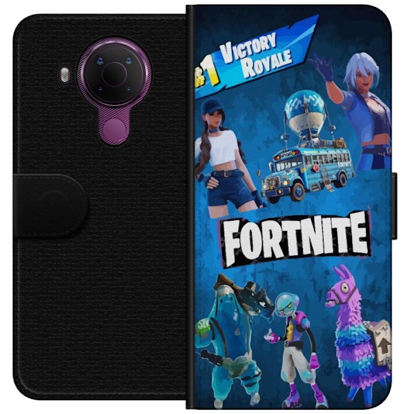 Nokia 5.4 Lompakkokotelo Fortnite