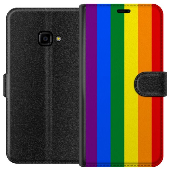 Samsung Galaxy Xcover 4 Plånboksfodral Pride Flagga