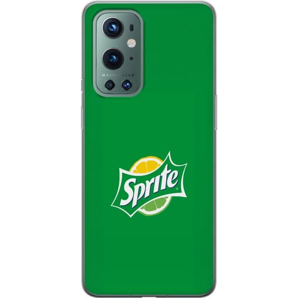 Kompatibelt Mobildeksel til OnePlus 9 Pro Minimalistisk sitrusbrus-inspirert design grønn