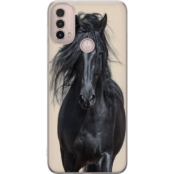 Motorola Moto E40 Skal / Mobilskal - Horse