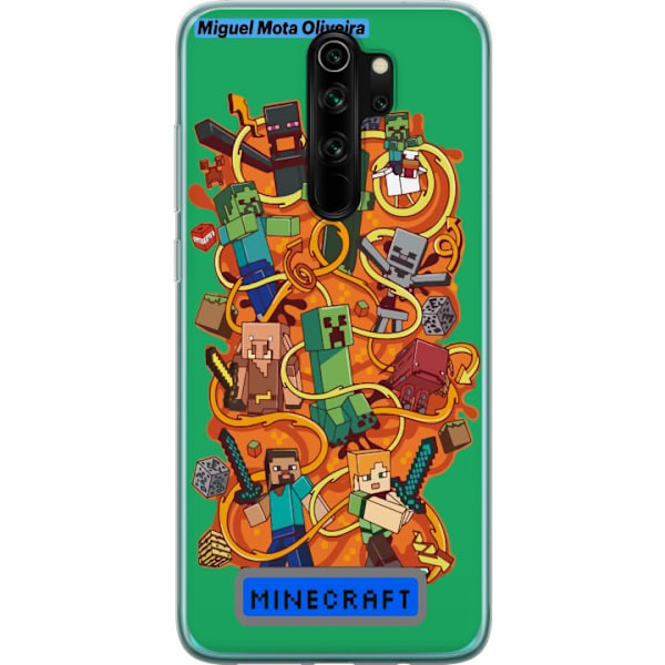 Xiaomi Redmi Note 8 Pro  Läpinäkyvä kuori Minecraft