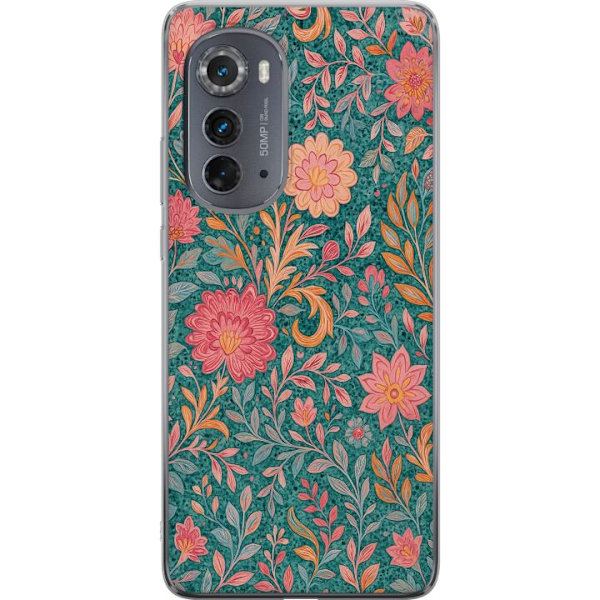 Motorola Edge (2022) Läpinäkyvä kuori Floral Dream