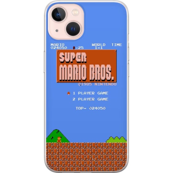 Apple iPhone 13 Gennemsigtig cover Super Mario Bros