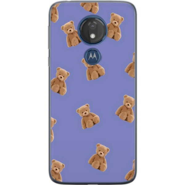 Motorola Moto G7 Power Gennemsigtig cover Flyvende bjørne