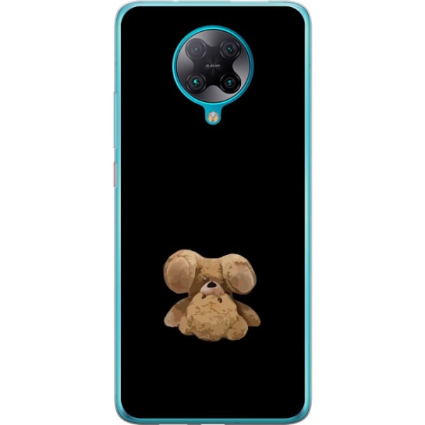 Xiaomi Poco F2 Pro Gennemsigtig cover Op og ned bjørn