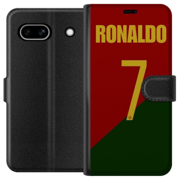 Google Pixel 7a Plånboksfodral Ronaldo