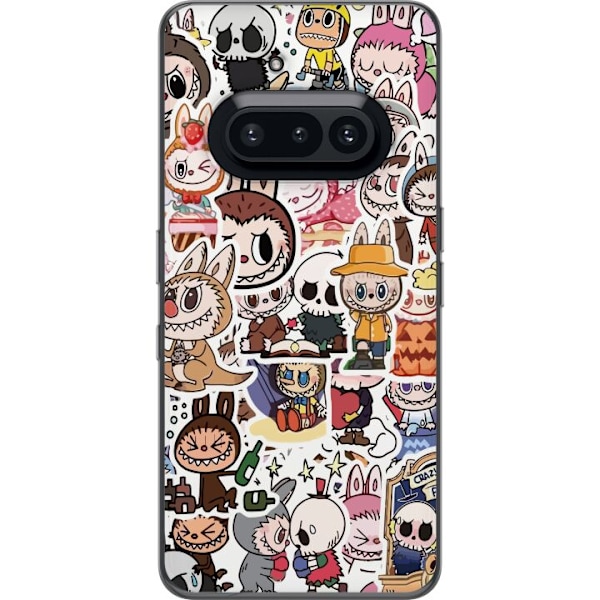 Nothing Phone (3a) Läpinäkyvä kuori Labubu All-Stars – POP MART Erikoispainos