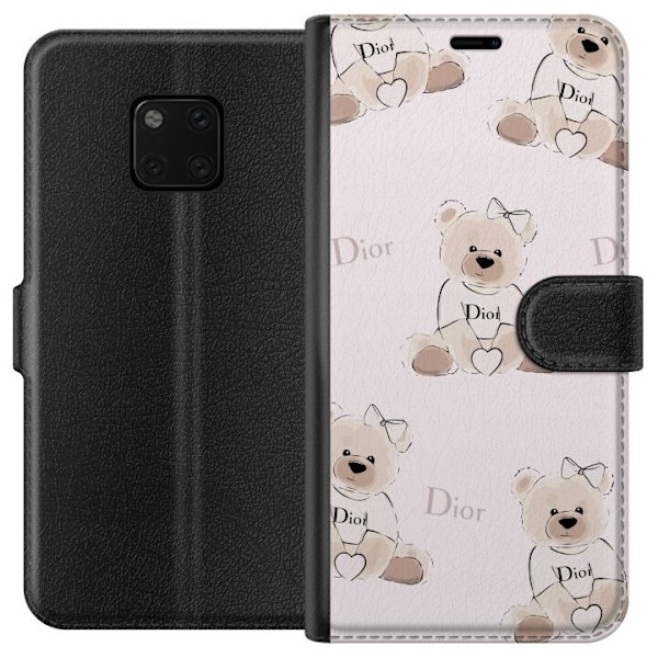 Huawei Mate 20 Pro Tegnebogsetui Teddy Dior Vibes - luksuriøs