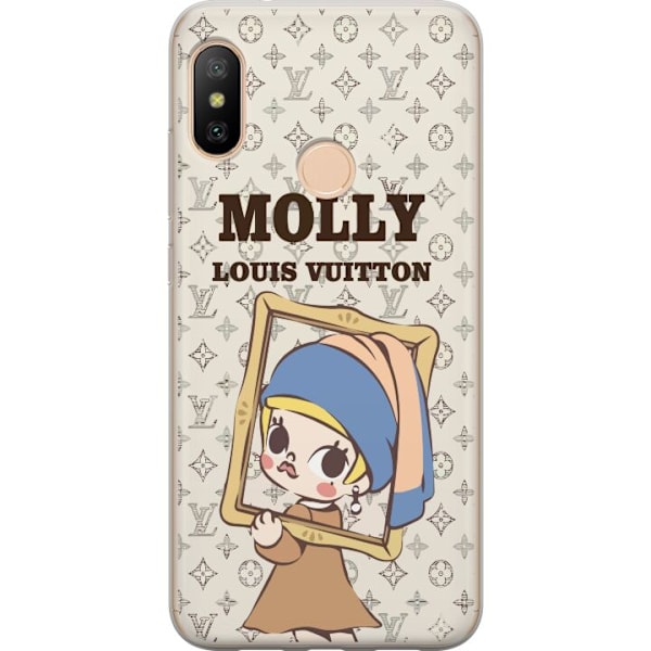 Xiaomi Redmi 6 Pro Gjennomsiktig deksel Molly