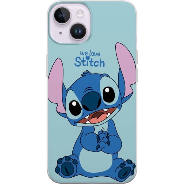 Kompatibelt Mobildeksel til Apple iPhone 14 Elsker Stitch