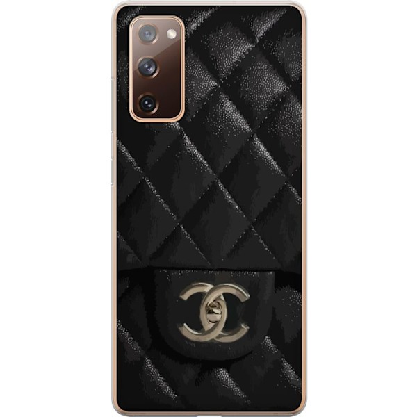 Samsung Galaxy S20 FE Genomskinligt Skal Chanel Black