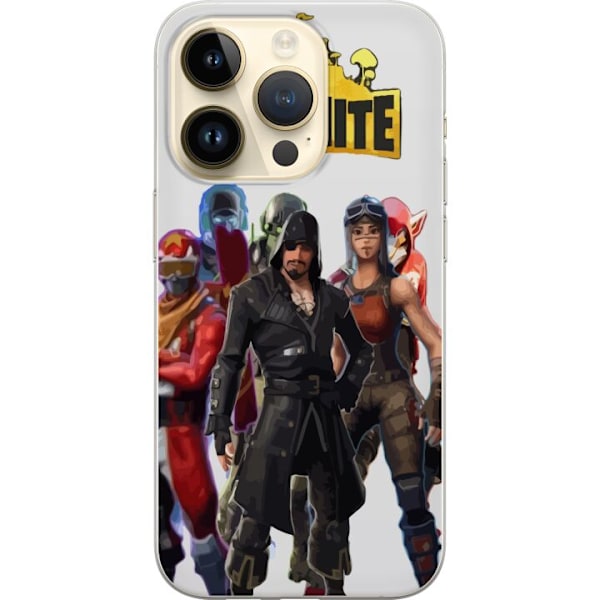 Apple iPhone 15 Pro Läpinäkyvä kuori Fortnite