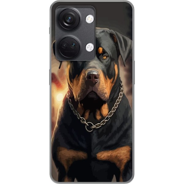 OnePlus Nord 3 Gennemsigtig cover Rottweiler