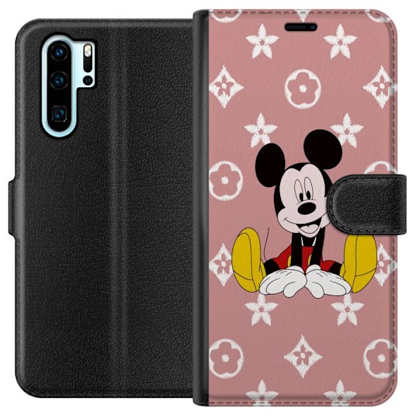 Huawei P30 Pro Lommeboketui Mickey Mouse