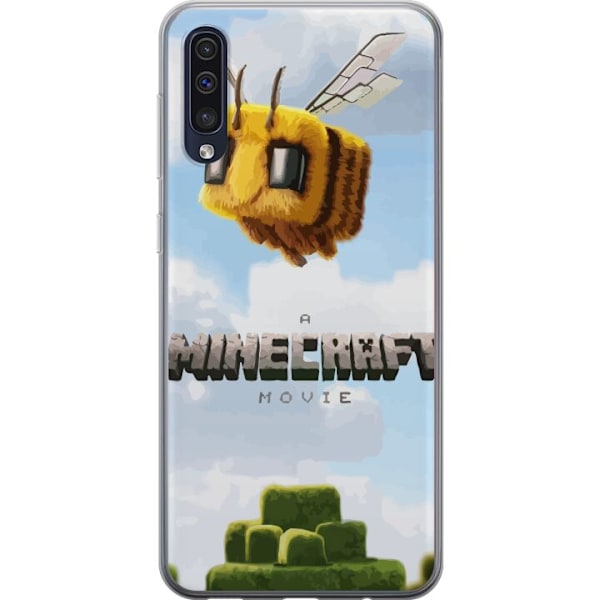 Samsung Galaxy A50 Gennemsigtig cover A Minecraft Movie