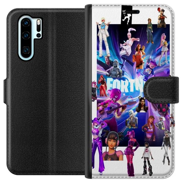 Kompatibel Tegnebogsetui til Huawei P30 Pro Fortnite