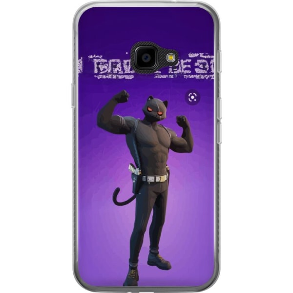 Samsung Galaxy Xcover 4 Gennemsigtig cover Fortnite - Meowscle