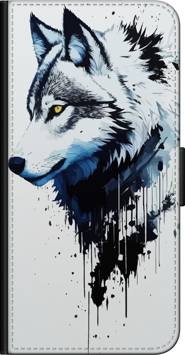 Yhteensopiva Lompakkokotelo OnePlus 9 Pro susi