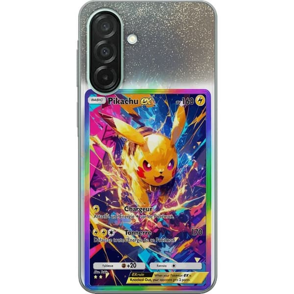 Kompatibelt Mobilskal till Samsung Galaxy A26 Pikachu gul