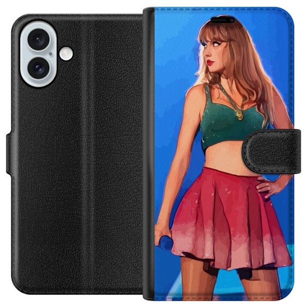 Apple iPhone 16 Plus Tegnebogsetui Taylor Swift