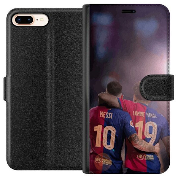 Apple iPhone 7 Plus Lompakkokotelo Lamine Yamal VS Messi