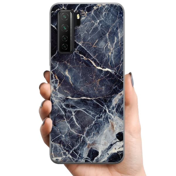Kompatibelt Mobilskal till Huawei  P40 lite 5G Marbled